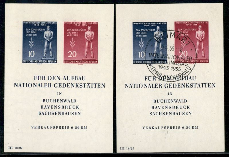 Germania / Ddr / Foglietti
