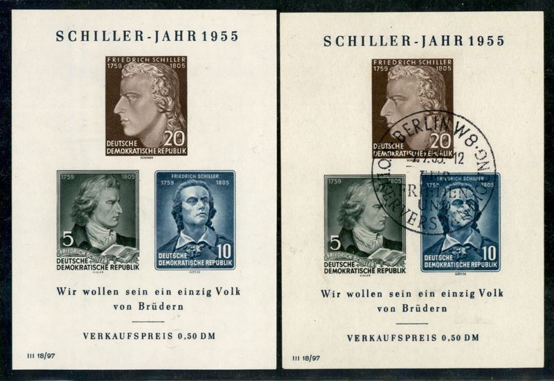 Germania / Ddr / Foglietti