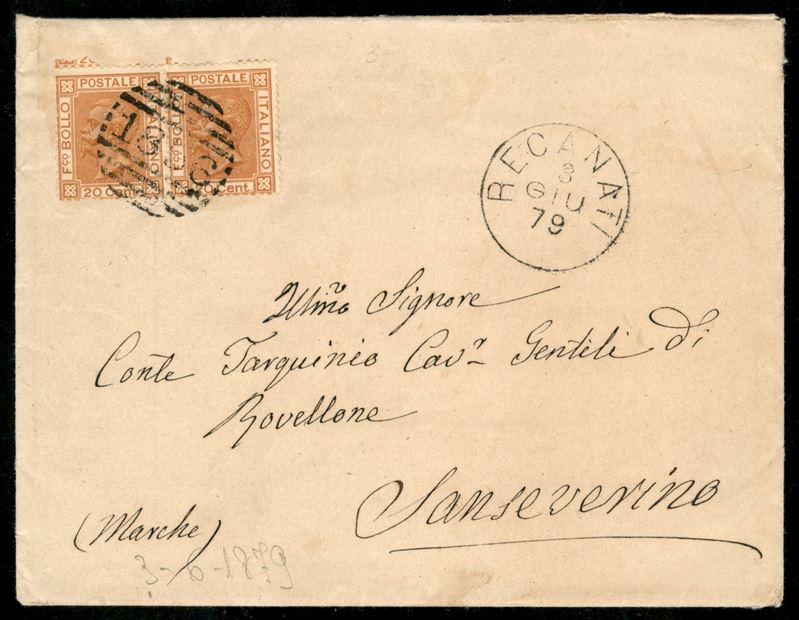 Italia / Regno / Vittorio Emanuele II / Posta Ordinaria