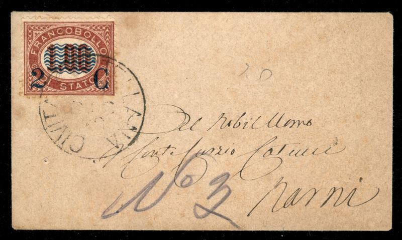 Italia / Regno / Vittorio Emanuele II / Posta Ordinaria