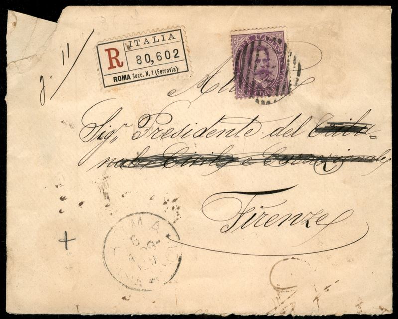 Italia / Regno / Umberto i / Posta Ordinaria