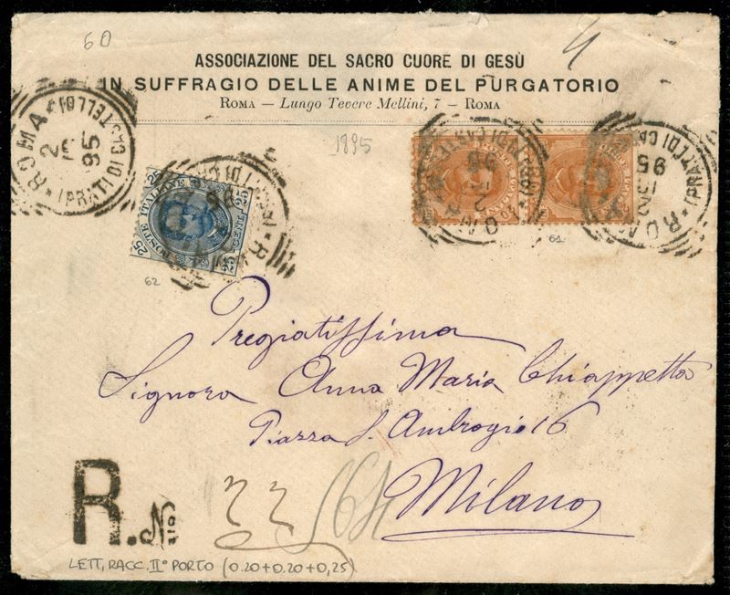 Italia / Regno / Umberto i / Posta Ordinaria