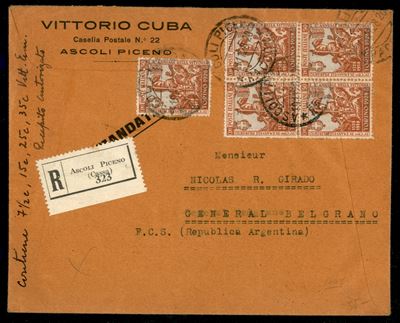Italia / Regno / Vittorio Emanuele III / Posta Ordinaria