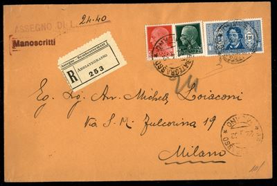 Italia / Regno / Vittorio Emanuele III / Posta Ordinaria