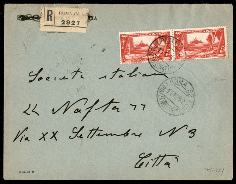Italia / Regno / Vittorio Emanuele III / Posta Ordinaria