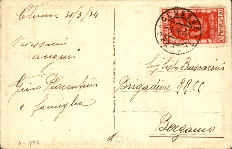 Italia / Regno / Vittorio Emanuele III / Posta Ordinaria