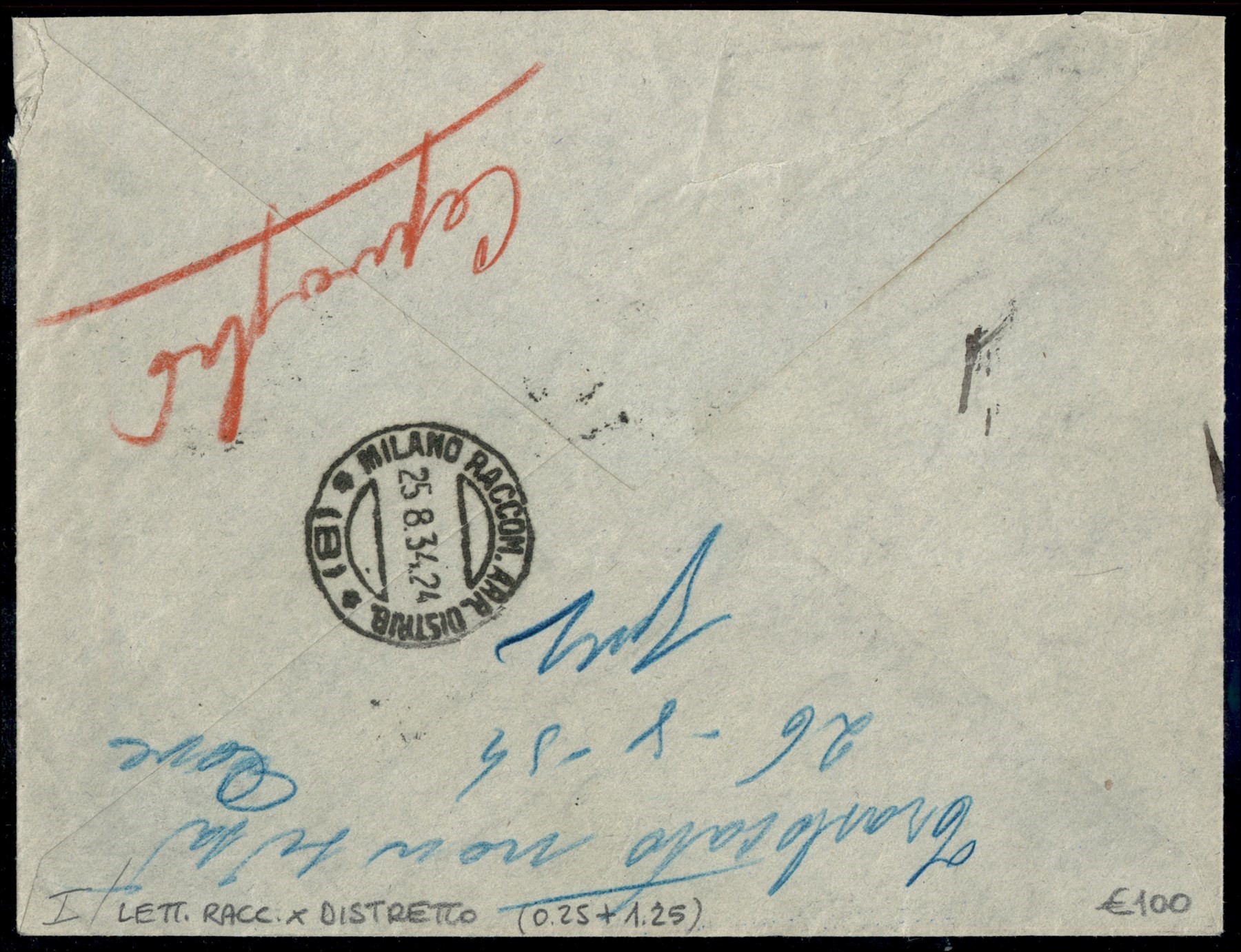 Italia / Regno / Vittorio Emanuele III / Posta Ordinaria