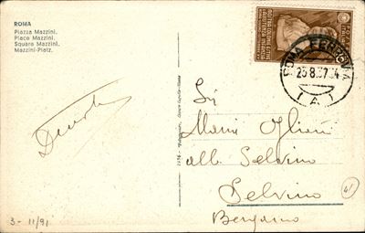 Italia / Regno / Vittorio Emanuele III / Posta Ordinaria