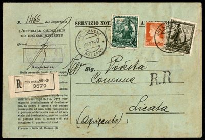 Italia / Regno / Vittorio Emanuele III / Posta Ordinaria