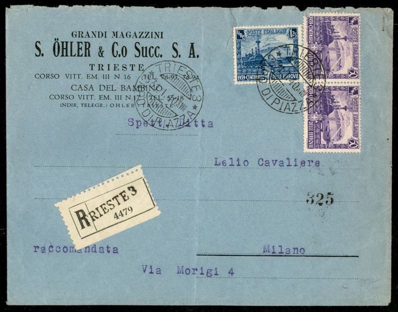 Italia / Regno / Vittorio Emanuele III / Posta Ordinaria