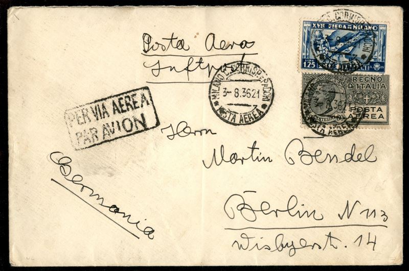 Italia / Regno / Vittorio Emanuele III / Aerogrammi