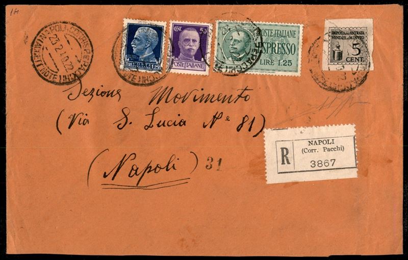 Italia / Regno / Vittorio Emanuele III / Posta Ordinaria
