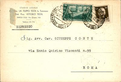 Italia / Regno / Vittorio Emanuele III / Posta Ordinaria