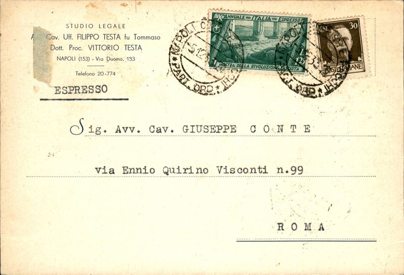 Italia / Regno / Vittorio Emanuele III / Posta Ordinaria
