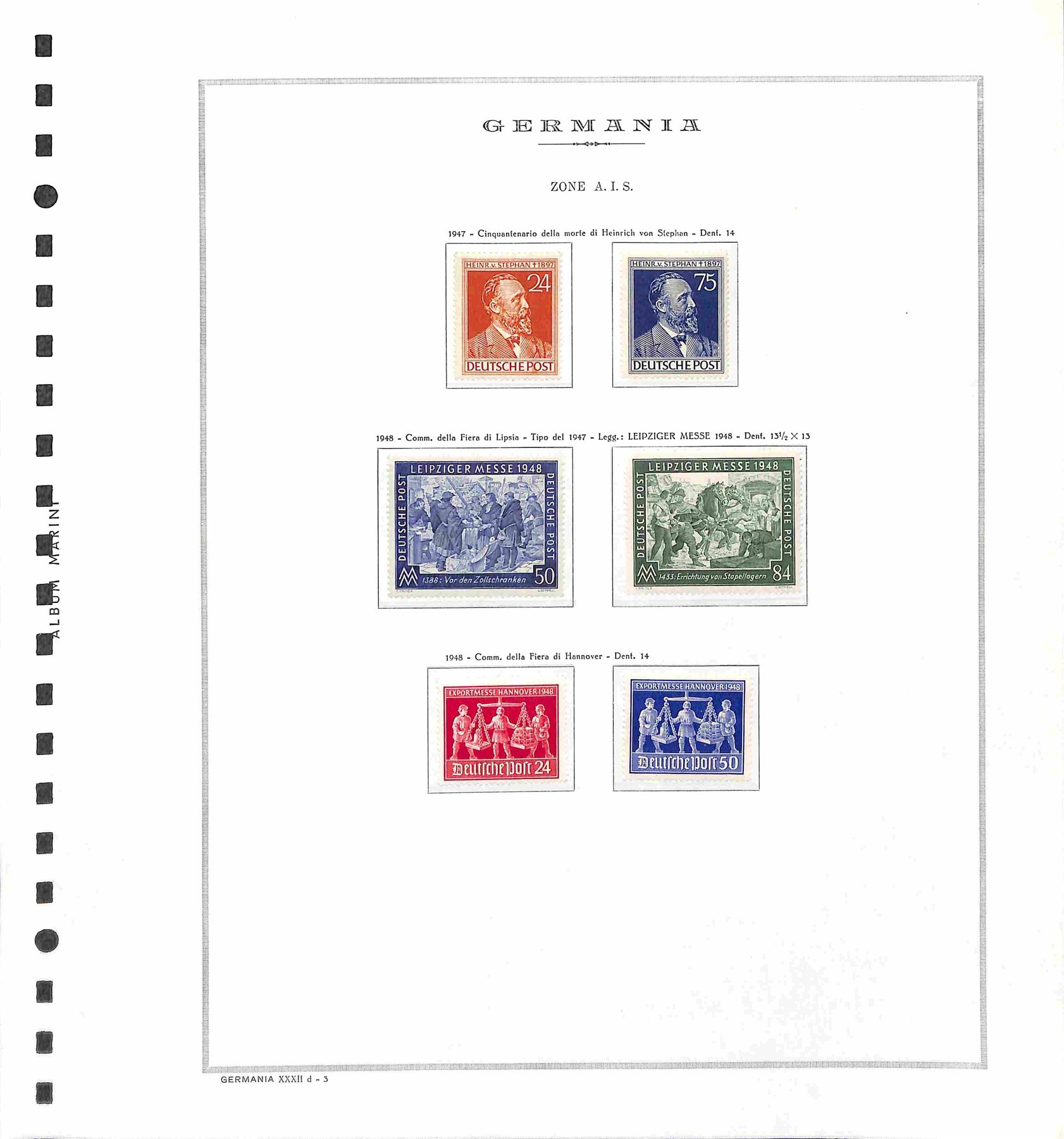 Germania / Occupazione Alleata / Zona Americana Inglese Sovietica / Posta Ordinaria