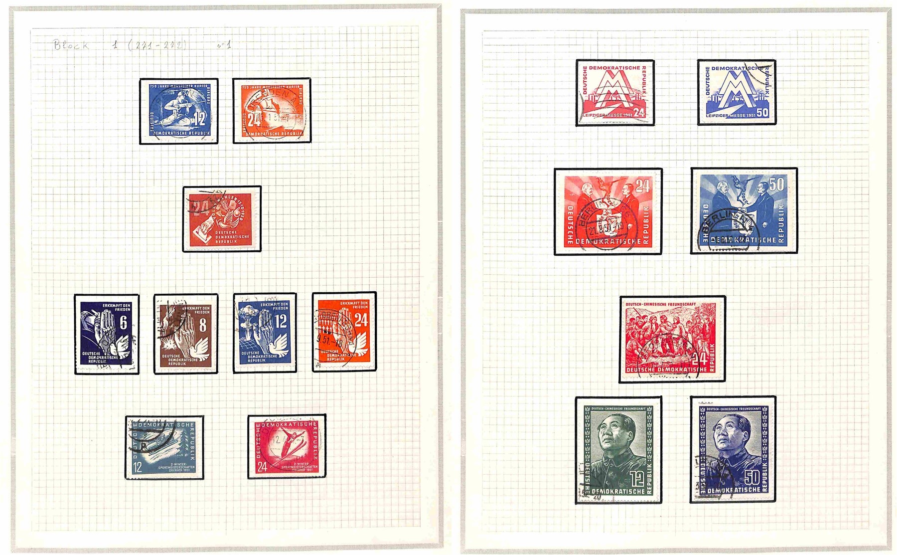 Germania / Ddr / Posta Ordinaria