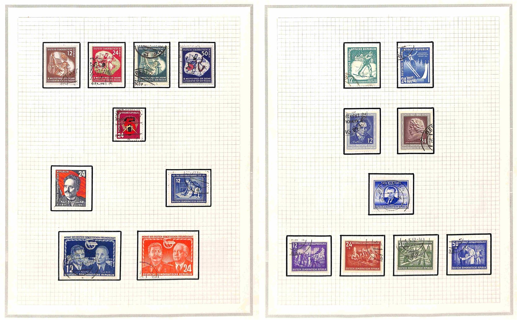 Germania / Ddr / Posta Ordinaria