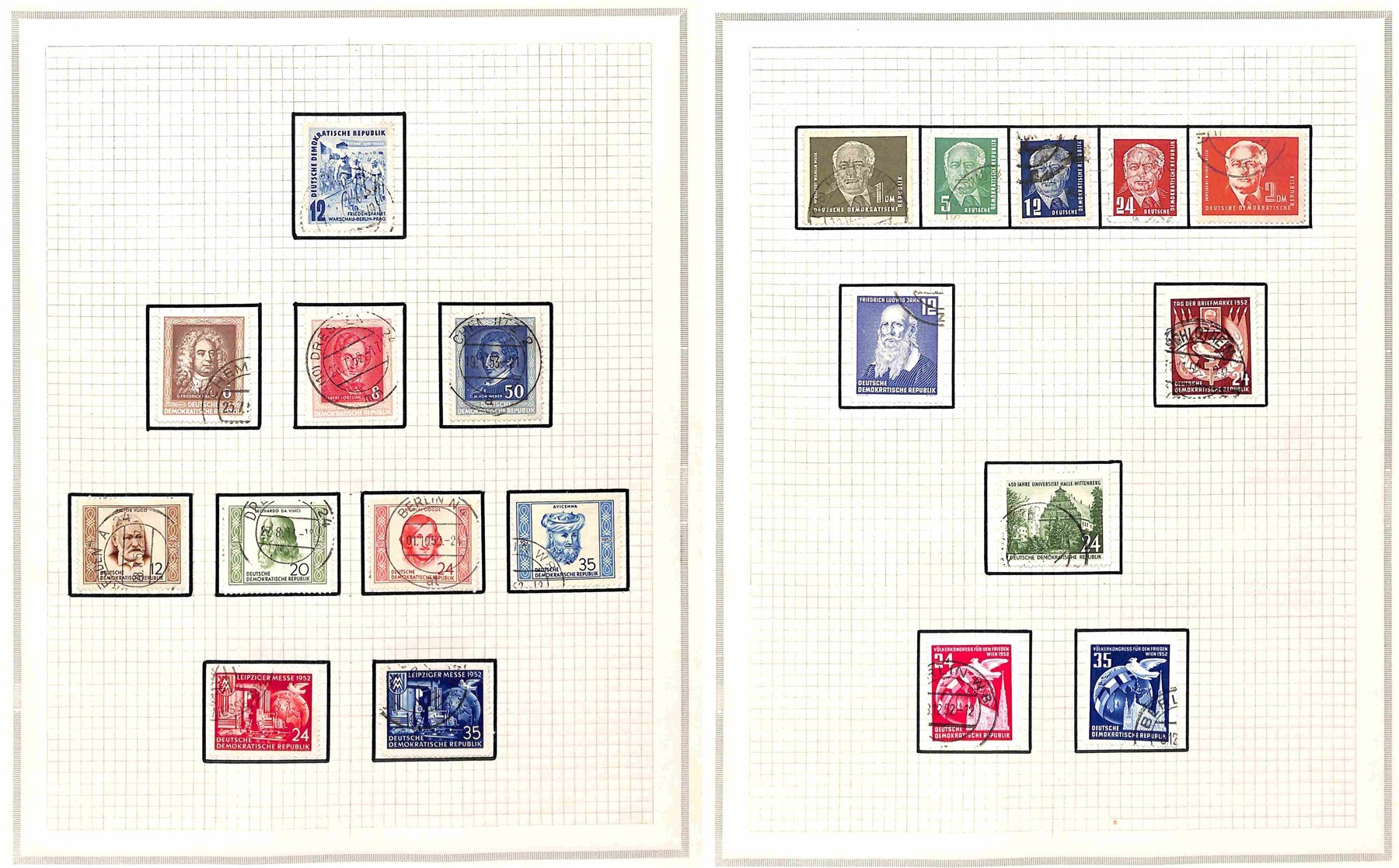 Germania / Ddr / Posta Ordinaria