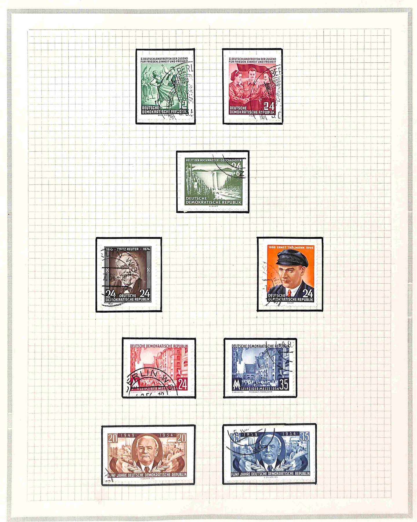 Germania / Ddr / Posta Ordinaria