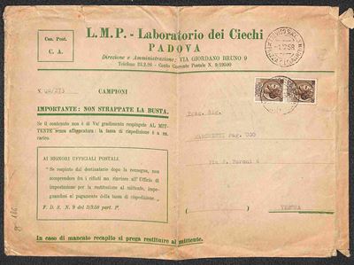 Italia / Repubblica / Posta Ordinaria