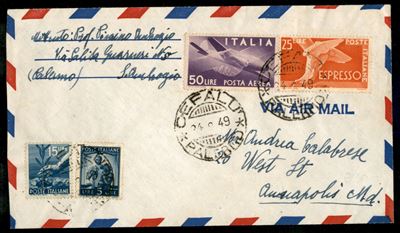 Italia / Repubblica / Aerogrammi