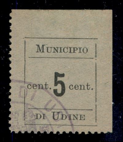 Italia / Occupazioni i Guerra Mondiale / Municipio di Udine / Posta Ordinaria