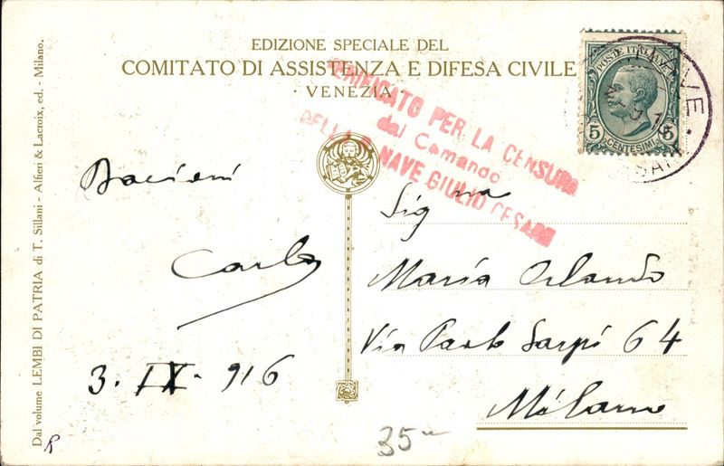 Italia / Regno / Vittorio Emanuele III / Navigazione