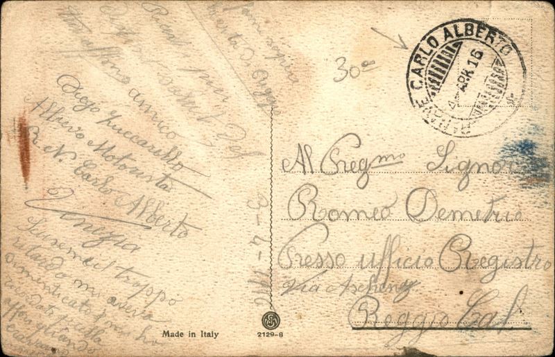 Italia / Regno / Vittorio Emanuele III / Navigazione