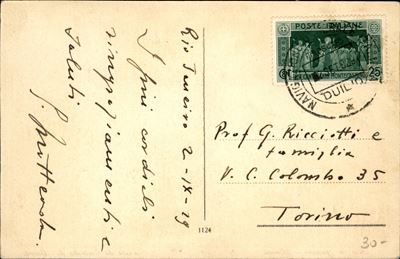 Italia / Regno / Vittorio Emanuele III / Navigazione