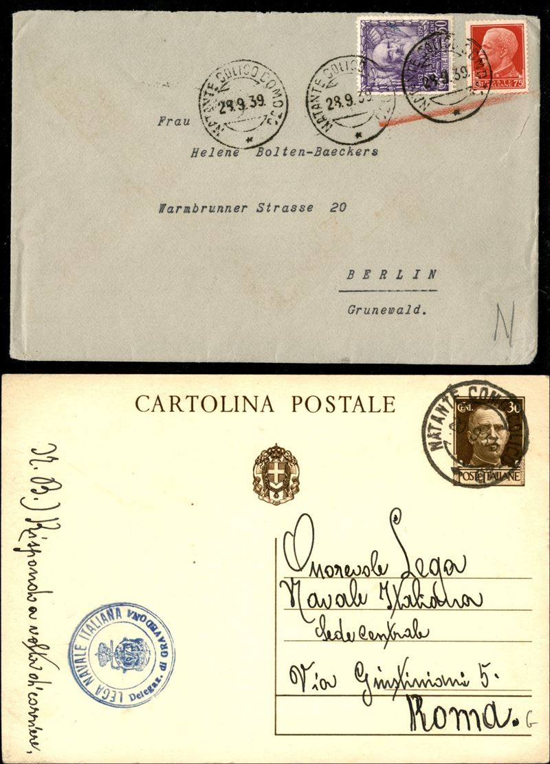 Italia / Regno / Vittorio Emanuele III / Navigazione