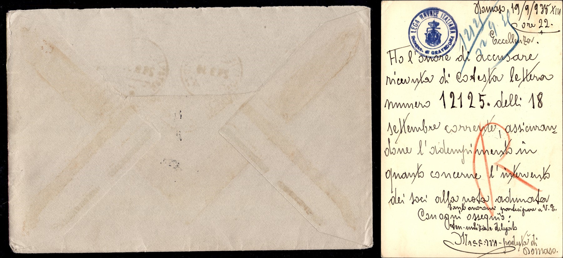 Italia / Regno / Vittorio Emanuele III / Navigazione
