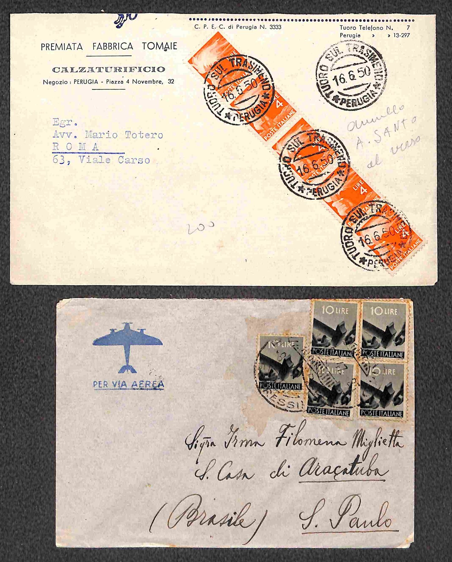 Italia / Repubblica / Posta Ordinaria