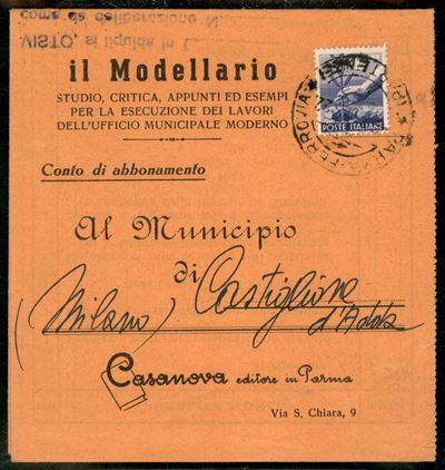 Italia / Repubblica / Posta Ordinaria
