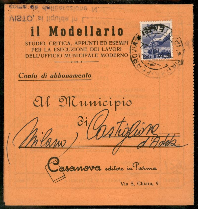 Italia / Repubblica / Posta Ordinaria