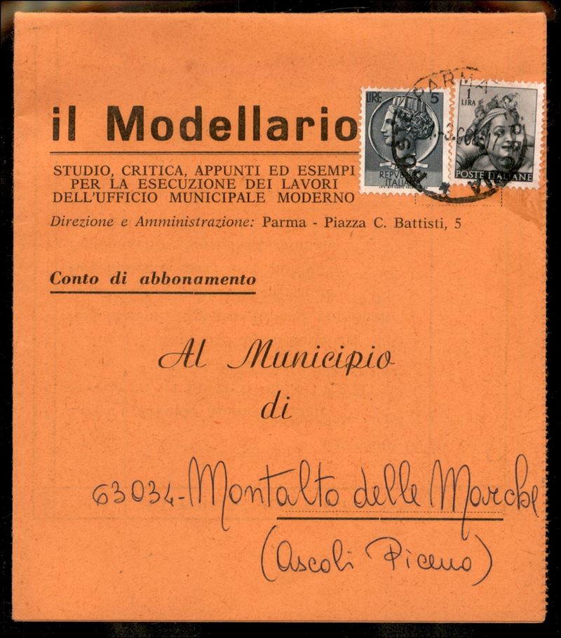Italia / Repubblica / Posta Ordinaria