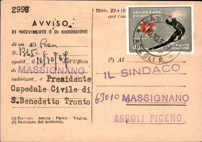 Italia / Repubblica / Posta Ordinaria