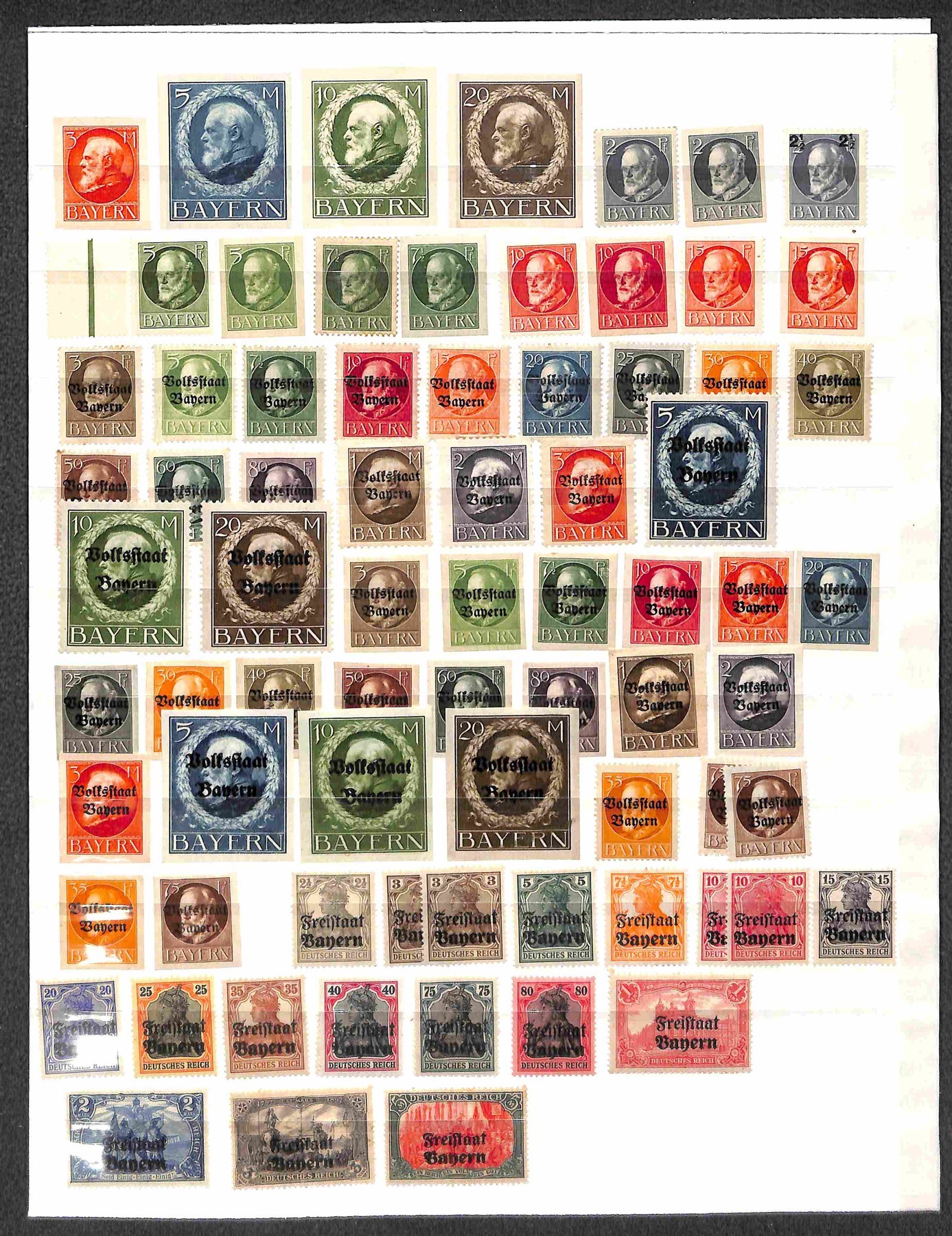 Germania / Antichi Stati / Posta Ordinaria