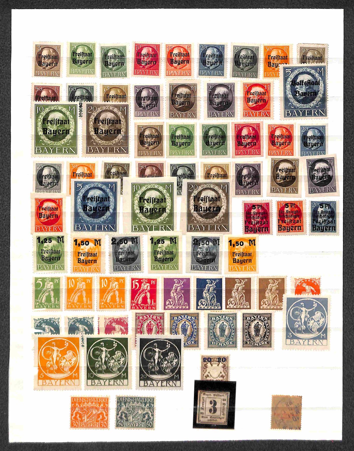 Germania / Antichi Stati / Posta Ordinaria