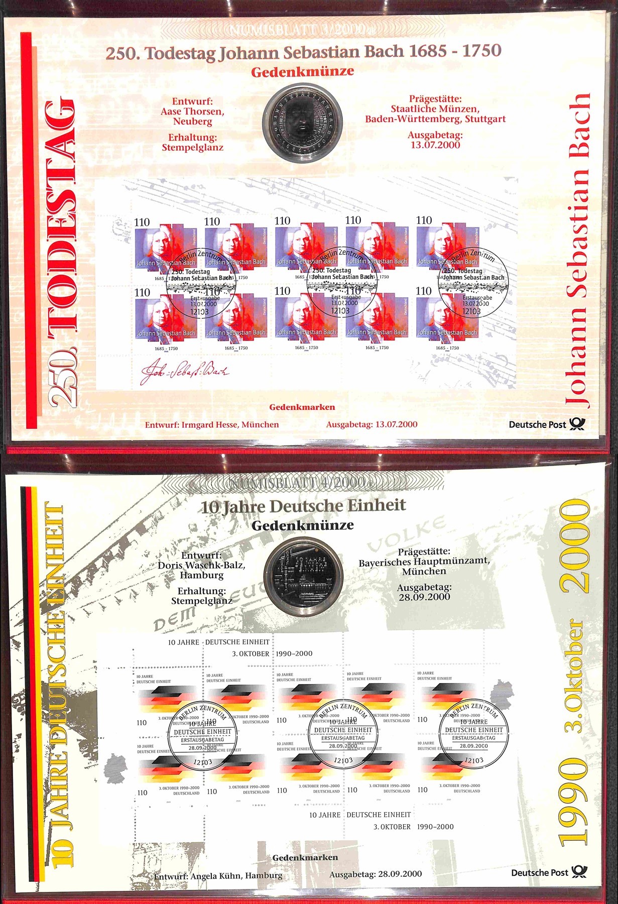 Germania / Foglietti