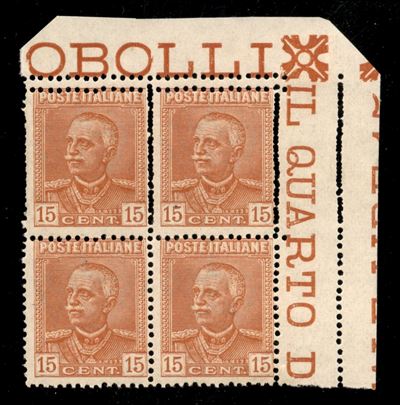Italia / Regno / Vittorio Emanuele III / Posta Ordinaria