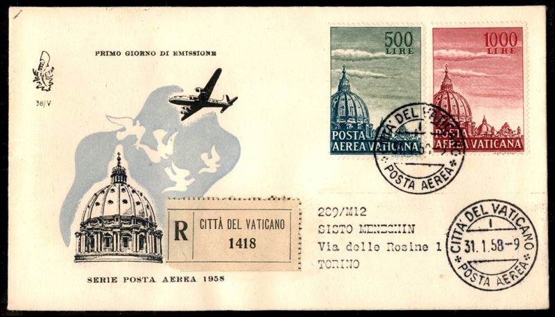Vaticano / Posta Aerea
