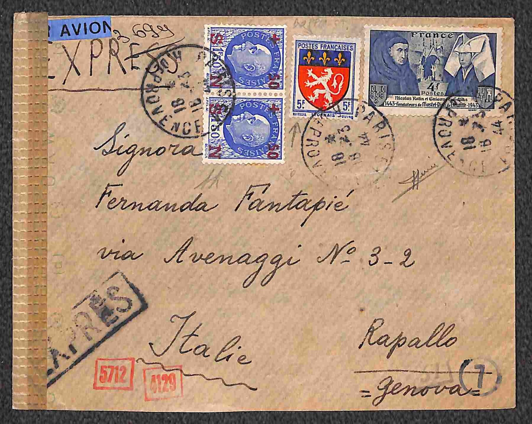 Francia / Posta Ordinaria