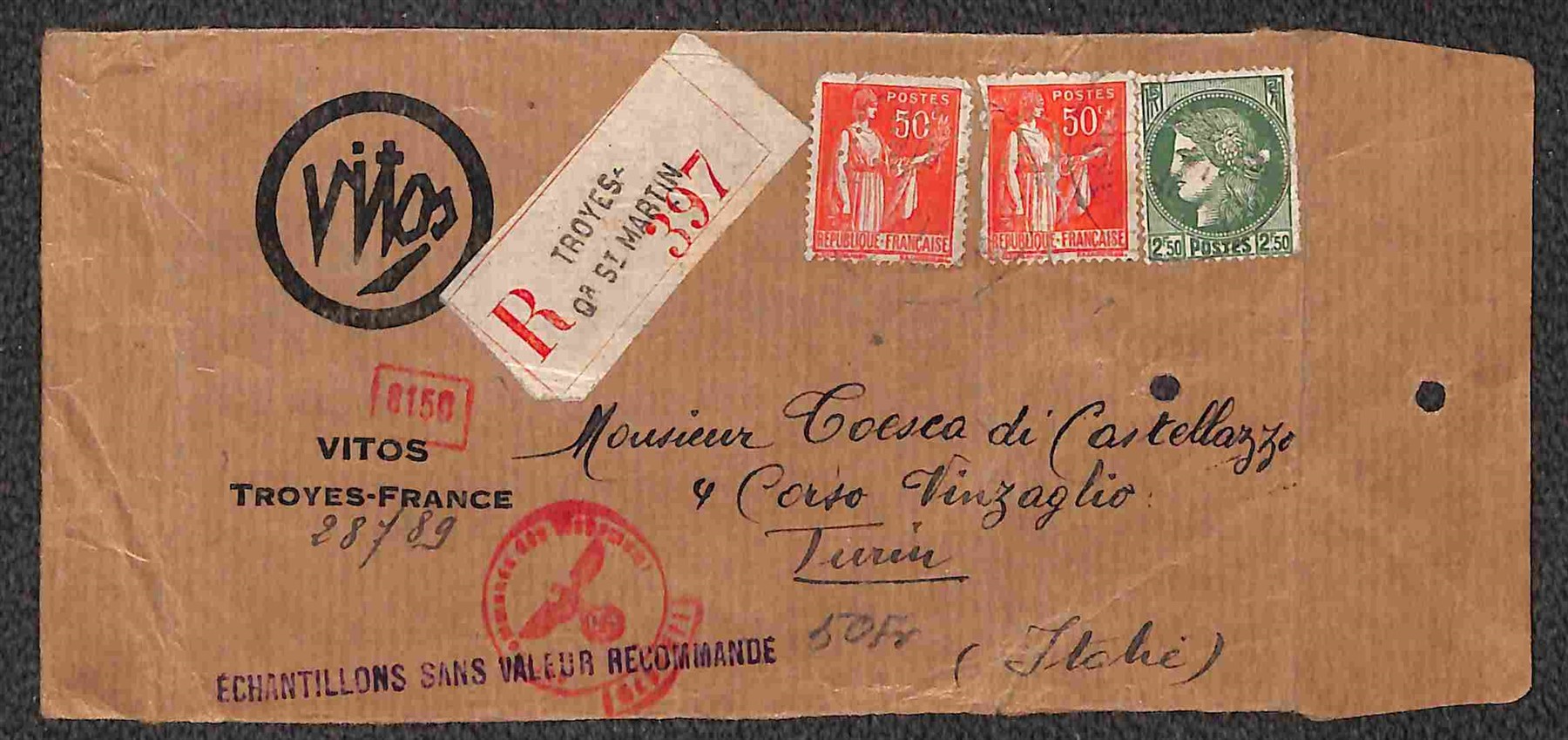 Francia / Posta Ordinaria