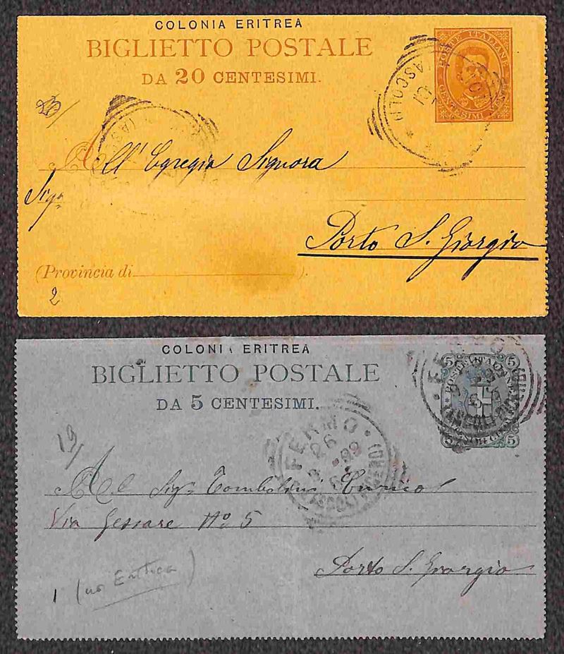 Italia / Colonie / Eritrea