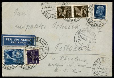 Italia / Regno / Vittorio Emanuele III / Aerogrammi