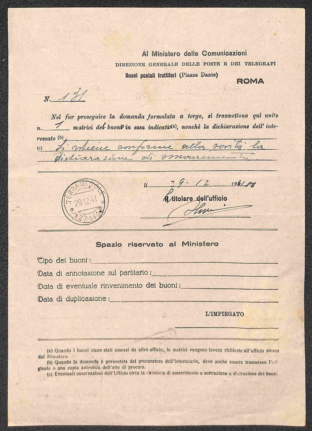 Italia / Regno / Vittorio Emanuele III / Posta Ordinaria