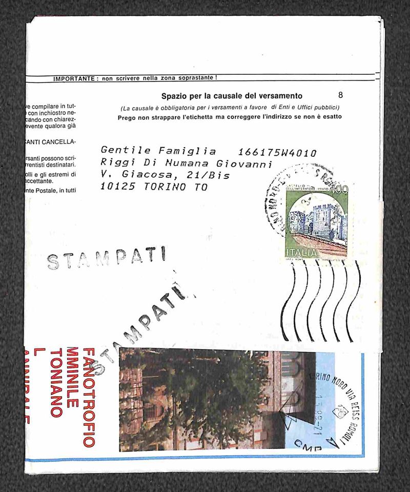 Italia / Repubblica / Posta Ordinaria