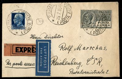 Italia / Regno / Vittorio Emanuele III / Aerogrammi