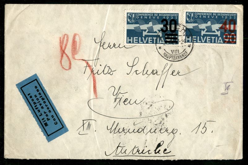 Svizzera / Aerogrammi