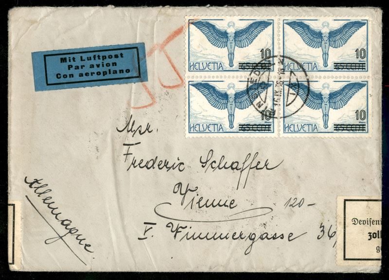 Svizzera / Aerogrammi